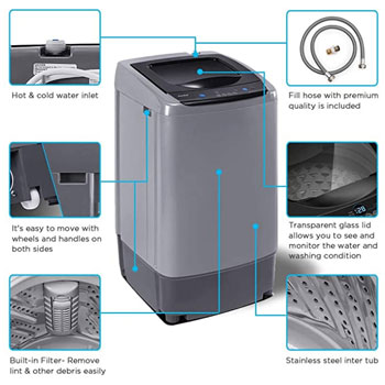 Photo COMFEE Portable Washing Machine